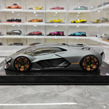 [Ultra Unique] 1:18 Lamborghini 2017 Terzo Millennio Gray Model Car Resin