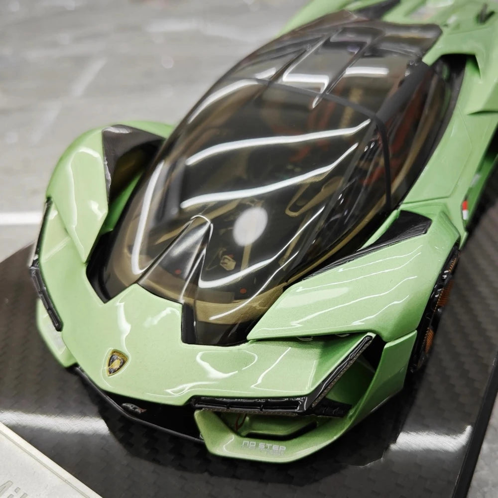 [Ultra Unique] 1:18 Lamborghini 2017 Terzo Millennio vert voiture miniature Resin