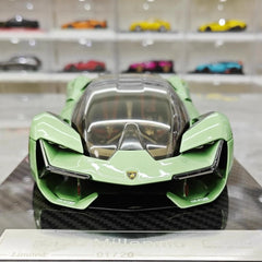 [Ultra Unique] 1:18 Lamborghini 2017 Terzo Millennio Green Model Car Resin
