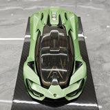 [Ultra Unique] 1:18 Lamborghini 2017 Terzo Millennio vert voiture miniature Resin