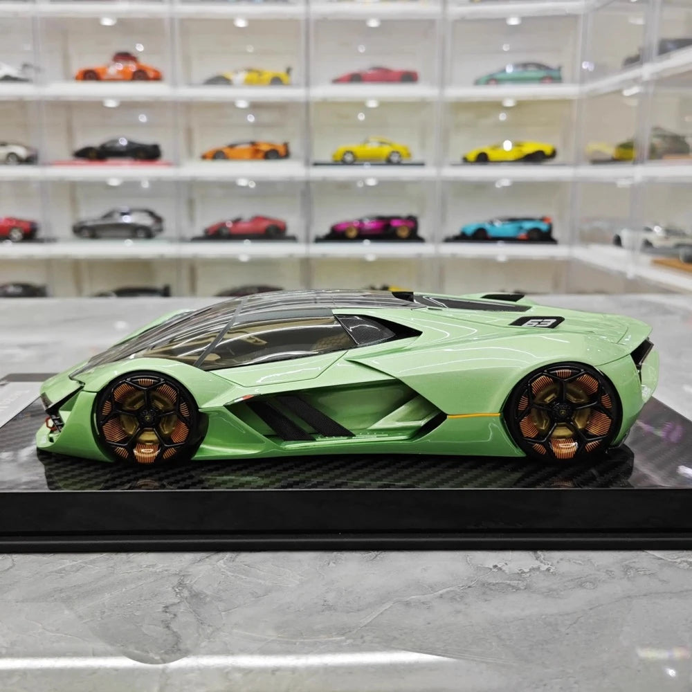 [Ultra Unique] 1:18 Lamborghini 2017 Terzo Millennio Green Model Car Resin