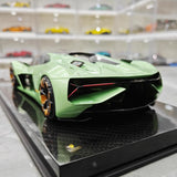 [Ultra Unique] 1:18 Lamborghini 2017 Terzo Millennio vert voiture miniature Resin