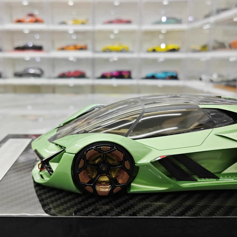 [Ultra Unique] 1:18 Lamborghini 2017 Terzo Millennio Green Model Car Resin