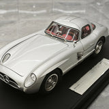 [V8] 1:18 Mercedes-Benz 1955 300 SLR Uhlenhaut coupé modello argento di auto in metallo pressofuso
