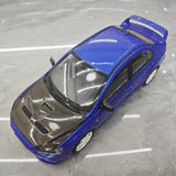 [VIAT] 1:18 Mitsubishi 2008 Lancer Evo X Metallic Blue Model Car Die-Cast