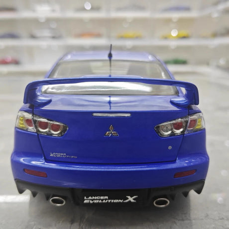 [VIAT] 1:18 Mitsubishi 2008 Lancer Evo X Metallic Blue Model Car Die-Cast
