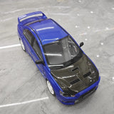 [VIAT] 1:18 Mitsubishi 2008 Lancer Evo X Metallic Blue Model Car Die-Cast