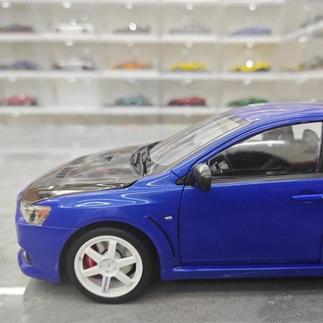 [VIAT] 1:18 Mitsubishi 2008 Lancer Evo X Metallic Blue Model Car Die-Cast