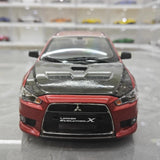[VIAT] 1:18 Mitsubishi 2008 Lancer Evo X Metallic Red Model Car Die-Cast