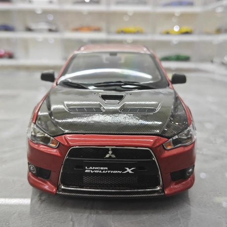 [VIAT] 1:18 Mitsubishi 2008 Lancer Evo X Metallic Red Model Car Die-Cast