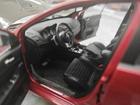 [VIAT] 1:18 Mitsubishi 2008 Lancer Evo X Metallic Red Model Car Die-Cast