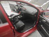 [VIAT] 1:18 Mitsubishi 2008 Lancer Evo X Metallic Red Model Car Die-Cast