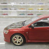 [VIAT] 1:18 Mitsubishi 2008 Lancer Evo X Metallic Red Model Car Die-Cast