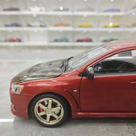 [VIAT] 1:18 Mitsubishi 2008 Lancer Evo X Metallic Red Model Car Die-Cast