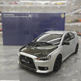 [VIAT] 1:18 Mitsubishi 2008 Lancer Evo X Metallic zilver modelauto Die-Cast