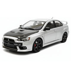 [VIAT] 1:18 Mitsubishi 2008 Lancer Evo X Metallic Silver Model Car Die-Cast