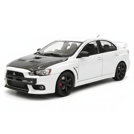 [VIAT] 1:18 Mitsubishi 2008 Lancer Evo X Metallic White Model Car Die-Cast