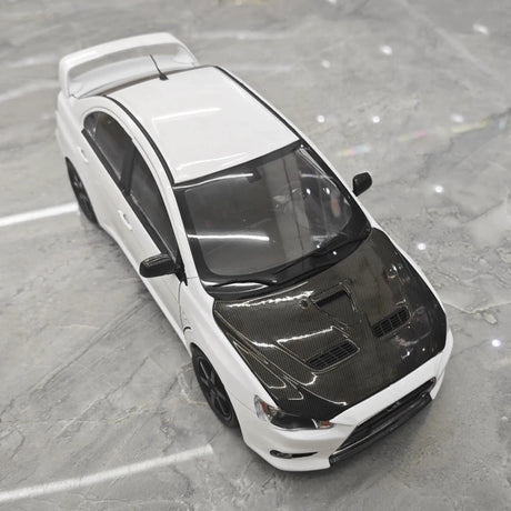 [VIAT] 1:18 Mitsubishi 2008 Lancer Evo X Metallic White Model Car Die-Cast