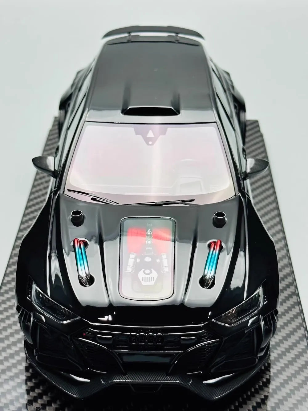 [VIP] 1:18 Audi 2020 RS 666 2NCS Black Model Car Resin
