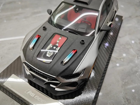 [VIP] 1:18 Audi 2020 RS 666 2NCS Silver Model Car Resin
