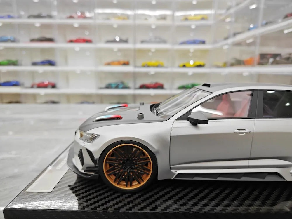 [VIP] 1:18 Audi 2020 RS 666 2NCS Silver Model Car Resin