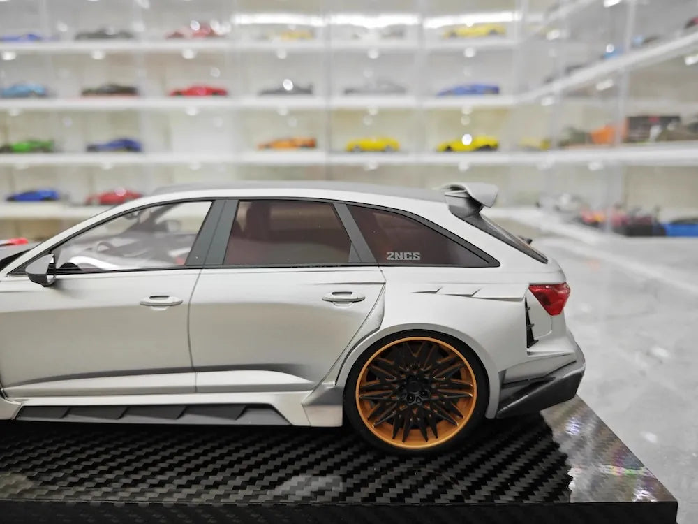 [VIP] 1:18 Audi 2020 RS 666 2NCS Silver Model Car Resin