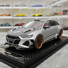 [VIP] 1:18 Audi 2020 RS 666 2NCS Silver Model Car Resin