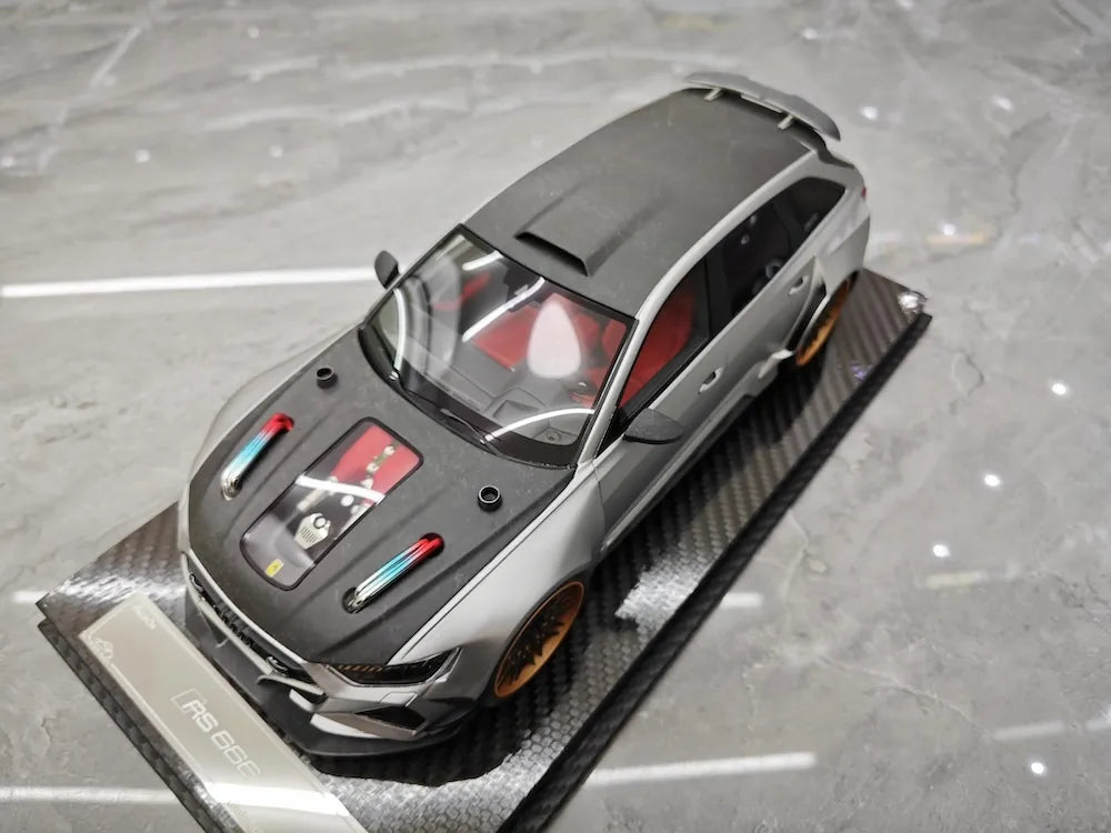 [VIP] 1:18 Audi 2020 RS 666 2NCS Silver Model Car Resin