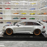 [VIP] 1:18 Audi 2020 RS 666 2NCS Silver Model Car Resin