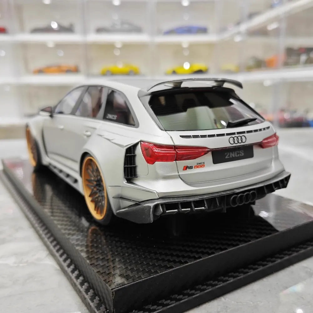 [VIP] 1:18 Audi 2020 RS 666 2NCS Silver Model Car Resin