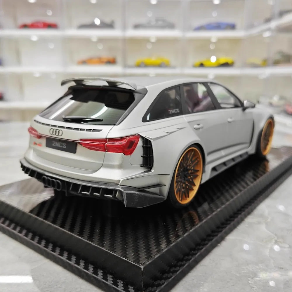 [VIP] 1:18 Audi 2020 RS 666 2NCS Silver Model Car Resin