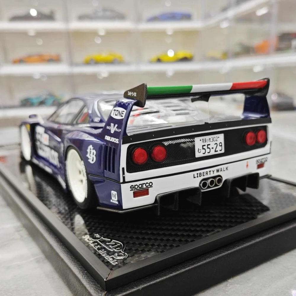 [VIP] 1:18 Ferrari 1987 F40 LBWK Pilot Model Car Resin
