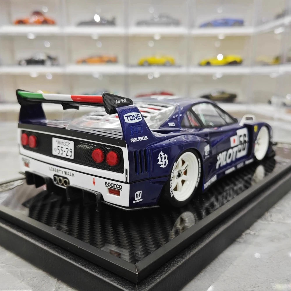 [VIP] 1:18 Ferrari 1987 F40 LBWK Pilot Model Car Resin