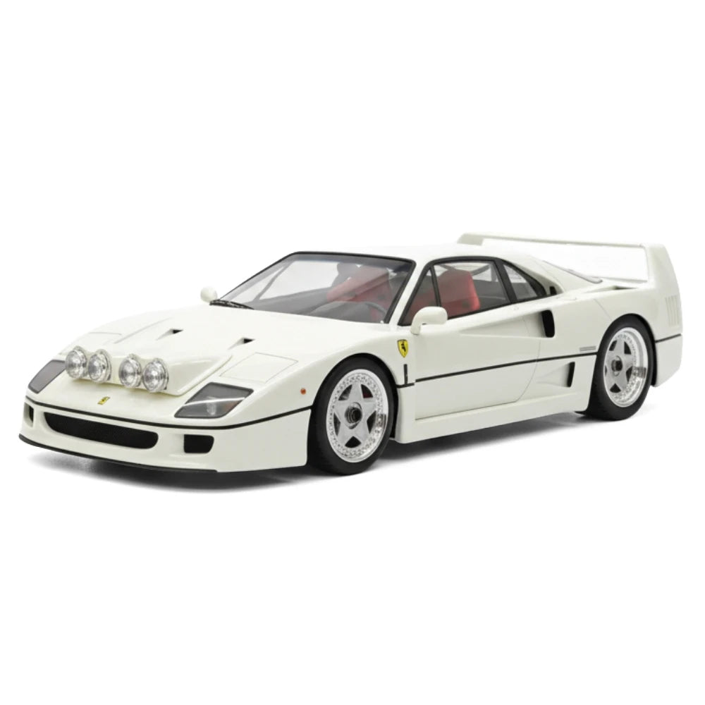 [VIP] 1:18 Ferrari 1989 F40 Snow Edition White Model Car Resin