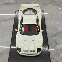 [VIP] 1:18 Ferrari 1989 F40 Snow edizione bianco modellino di auto resina