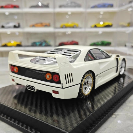 [VIP] 1:18 Ferrari 1989 F40 Snow Edition White Model Car Resin