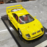 [VIP] 1:18 Ferrari 1989 F40 Snow Edition Yellow Model Car Resin