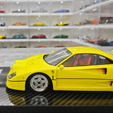 [VIP] 1:18 Ferrari 1989 F40 Snow Edition Yellow Model Car Resin