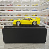 [VIP] 1:18 Ferrari 1989 F40 Snow Edition Yellow Model Car Resin