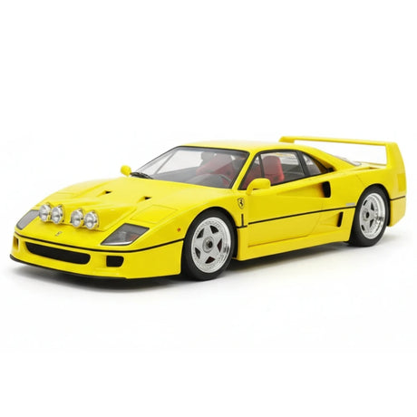 [VIP] 1:18 Ferrari 1989 F40 Snow Edition Yellow Model Car Resin