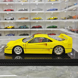 [VIP] 1:18 Ferrari 1989 F40 Snow Edition Yellow Model Car Resin