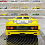 [VIP] 1:18 Ferrari 1989 F40 Snow Edition Yellow Model Car Resin