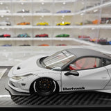 [VIP] 1:18 Ferrari 2019 F8 Tributo LBWK GT Gray Model Car Resin