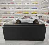 [VIP] 1:18 Ferrari 2019 F8 Tributo LBWK GT Gray Model Car Resin
