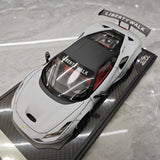 [VIP] 1:18 Ferrari 2019 F8 Tributo LBWK GT Gray Model Car Resin