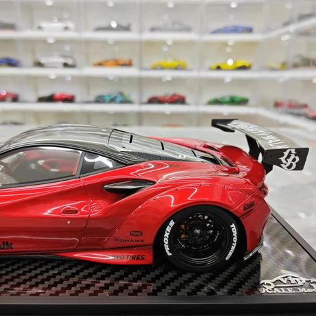 [VIP] 1:18 Ferrari 2019 F8 Tributo LBWK GT Red Model Car Resin