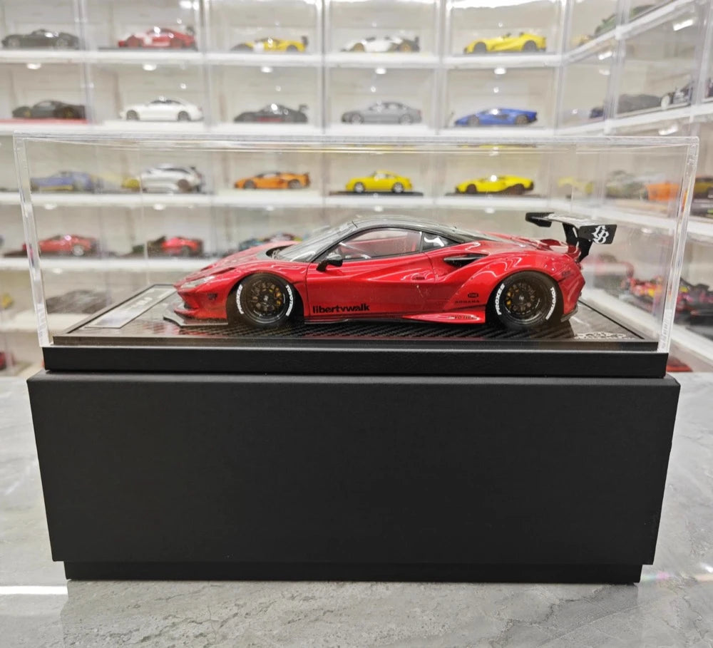 [VIP] 1:18 Ferrari 2019 F8 Tributo LBWK GT rosso modellino di auto resina