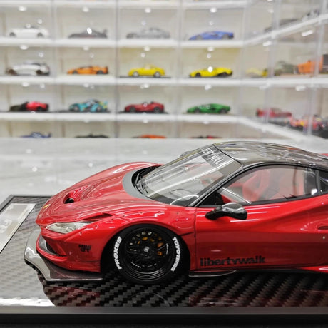 [VIP] 1:18 Ferrari 2019 F8 Tributo LBWK GT Red Model Car Resin