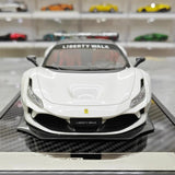 [VIP] 1:18 Ferrari 2019 F8 Tributo LBWK GT bianco modellino di auto resina