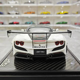 [VIP] 1:18 Ferrari 2019 F8 Tributo LBWK GT bianco modellino di auto resina